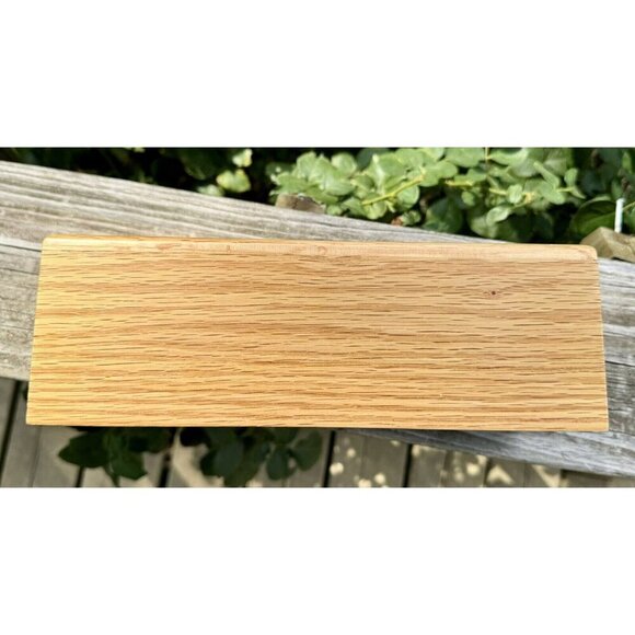 Lg Pet Cremation Urn Inlay Paw Print Wood Box Cat Dog Ashes Memorial Chest 10” - Picture 7 of 13